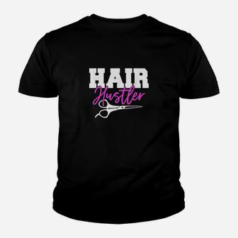 Hair Funny Hairstylist Scissor Barber Gift Idea Youth T-shirt | Crazezy UK