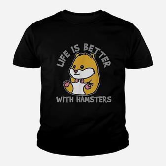 Hamster Pet Lover Youth T-shirt | Crazezy CA