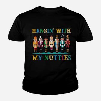 Hanging Out With My Nutties Youth T-shirt - Monsterry