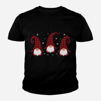 Hanging With My 4Th Grade Gnomies - Teacher Christmas Gnome Youth T-shirt | Crazezy