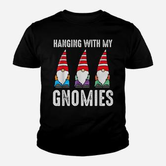 Hanging With My Gnomies - Seasoned Horticulturist Youth T-shirt | Crazezy