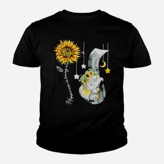 Happiness Is Being A Gigi Youth T-shirt - Monsterry AU