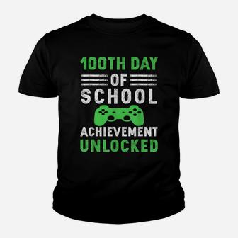Happy 100Th Day Of School Teacher Students 100 Days Youth T-shirt | Crazezy