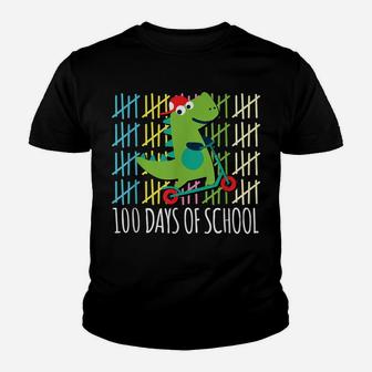 Happy 100Th Day One Hundred Days Of School Design Youth T-shirt | Crazezy AU