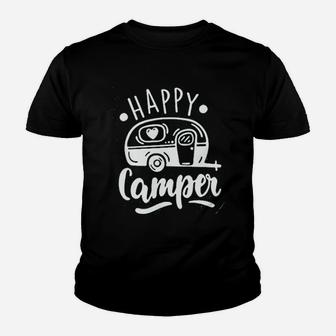 Happy Camper Youth T-shirt | Crazezy CA