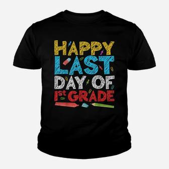 Happy Last Day Of 1St Grade First Grade Gift Youth T-shirt | Crazezy UK