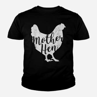 Happy Mother's Day Chicken Mother Hen Gift For Women Youth T-shirt | Crazezy DE