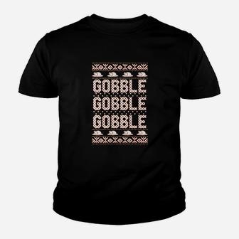Happy Thanksgiving Holiday Season Youth T-shirt | Crazezy