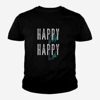 Happy Wife Happy Life Youth T-shirt | Crazezy