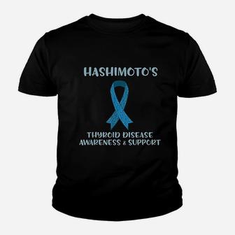 Hashimotos Thyroid Disease Awareness Youth T-shirt | Crazezy AU