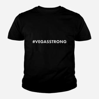 Hashtag Vegas Strong Youth T-shirt | Crazezy