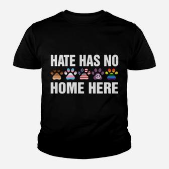 Hate Has No Home Here Youth T-shirt - Monsterry