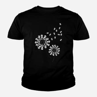 Havanese Flower Fly Dandelion Funny Dog Lover Youth T-shirt | Crazezy CA