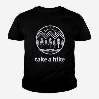 Hdlte Camping Women Take A Hike Youth T-shirt | Crazezy UK