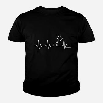 Heart Beat Piston Youth T-shirt | Crazezy