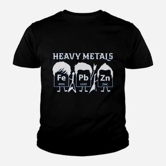 Heavy Metals Periodic Table Elements Printed Youth T-shirt - Thegiftio