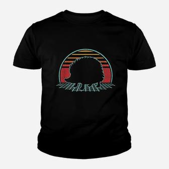 Hedgehog Retro Vintage 80S Style Animal Lover Gift Youth T-shirt | Crazezy UK