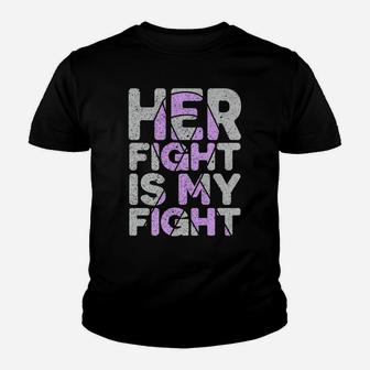Her Fight Is My Fight Colitis Support Youth T-shirt | Crazezy CA