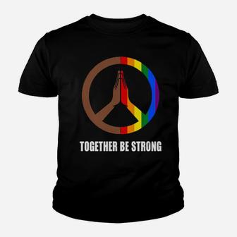 Hippie Together Be Strong Lgbt Youth T-shirt - Monsterry DE