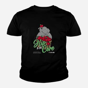 Hippo To The Core Youth T-shirt - Monsterry AU