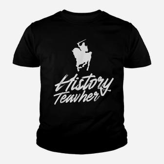 History Teacher Lover Historian Histroric Youth T-shirt | Crazezy DE