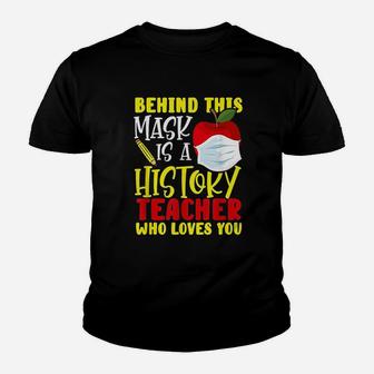History Teacher Who Loves You Youth T-shirt | Crazezy CA