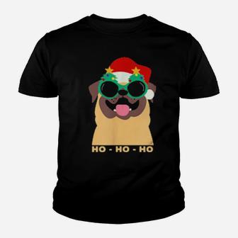 Ho Ho Ho Santa Hat For Everyone Who Loves Dogs Youth T-shirt - Monsterry DE