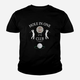 Hole In One Club Youth T-shirt | Crazezy