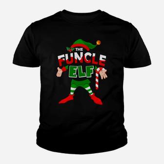 Holiday 365 Christmas Funcle Elf Family Matching Gift Uncle Youth T-shirt | Crazezy DE