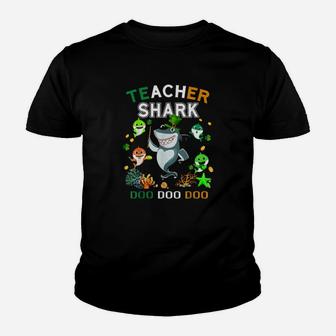 Holiday 365 St Patricks Day Teacher Shark Irish Youth T-shirt - Monsterry