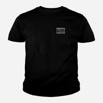 Honolulu Hawaii Fire Department Firefighters Rescue Youth T-shirt | Crazezy