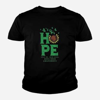Hope Hold On Pain Ends Sunflower Youth T-shirt | Crazezy DE