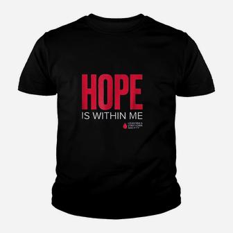 Hope Is Within Me Youth T-shirt | Crazezy DE