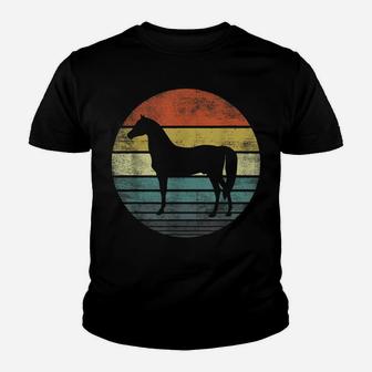 Horse Lover Gifts Horseback Riding Equestrian Retro Vintage Youth T-shirt | Crazezy DE