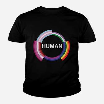Human Pride Youth T-shirt | Crazezy UK