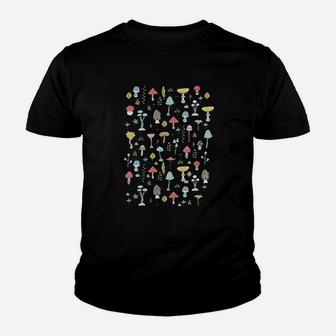 Humans Mushrooms Youth T-shirt | Crazezy