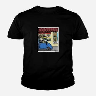 Hungry Snake Drive Thru Funny Reptile Lover Gift Youth T-shirt | Crazezy UK