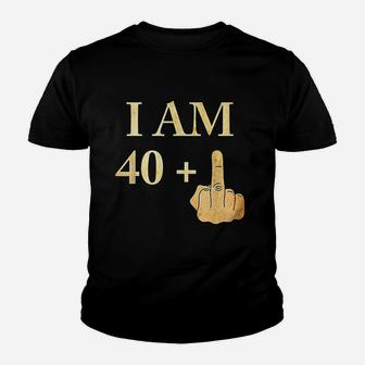 I Am 40 Plus 1 41St Birthday Youth T-shirt | Crazezy UK