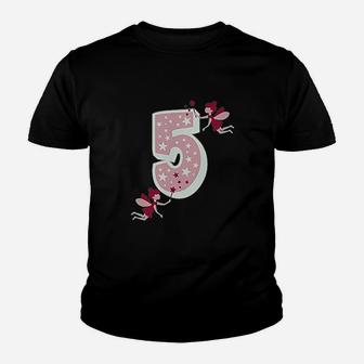 I Am 5 5Th Birthday Party Youth T-shirt | Crazezy CA