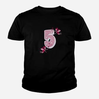 I Am 5Th Birthday Party Youth T-shirt | Crazezy CA