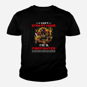 I Am A Firefighter Youth T-shirt - Monsterry DE
