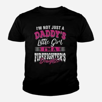 I Am A Firefighters Daughter An Awesome Youth T-shirt | Crazezy