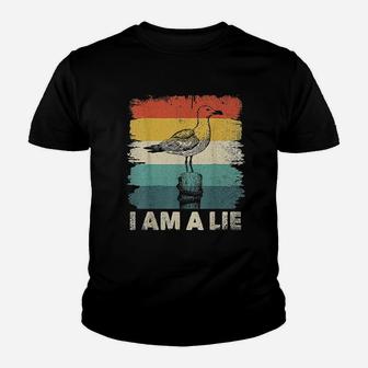 I Am A Lie Birds Are Not Real Youth T-shirt | Crazezy DE