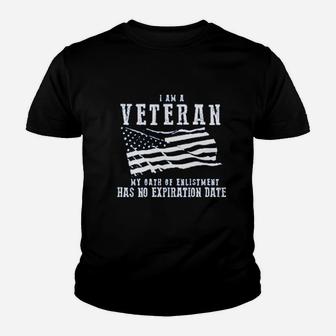 I Am A Veteran My Oath Has No Expiration Veteran Youth T-shirt | Crazezy UK