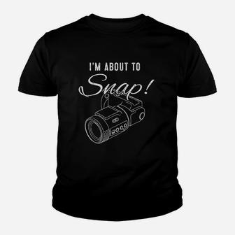 I Am About To Snap Youth T-shirt | Crazezy AU