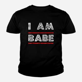 I Am Babe If Lost Return To Babe Funny Couples Youth T-shirt | Crazezy
