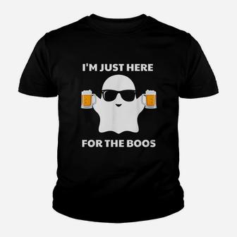 I Am Just Here For The Boos Youth T-shirt | Crazezy