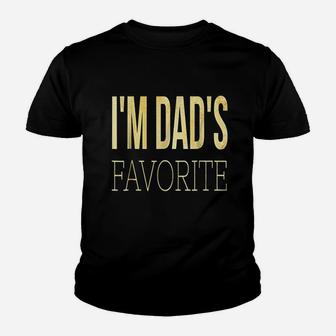I Am Moms Dads Favorite Youth T-shirt | Crazezy