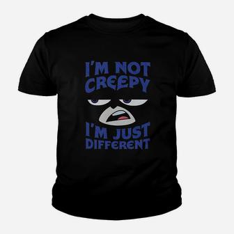 I Am Not Creepy Youth T-shirt | Crazezy
