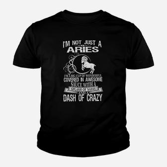 I Am Not Just A Aries Youth T-shirt | Crazezy